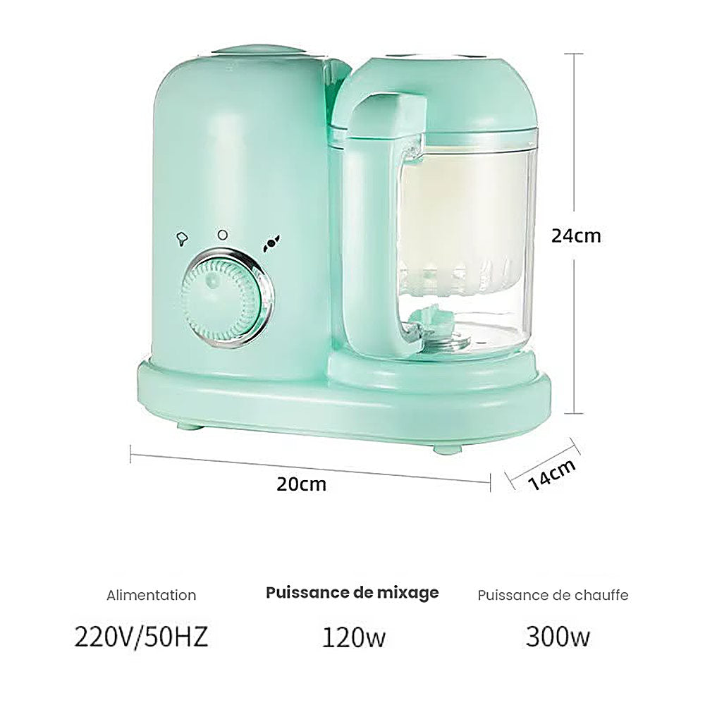 BabyCook Mixeur Vapeur pour Bébé 2 en 1