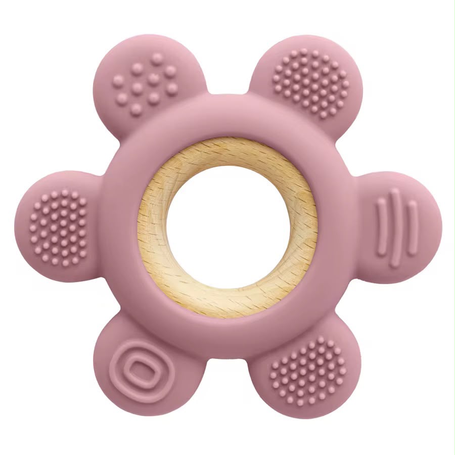 Anneau de Dentition Fleur