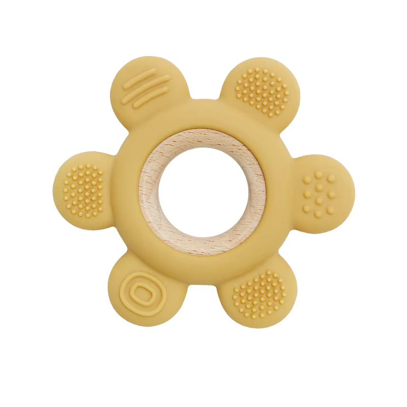 Anneau de Dentition Fleur