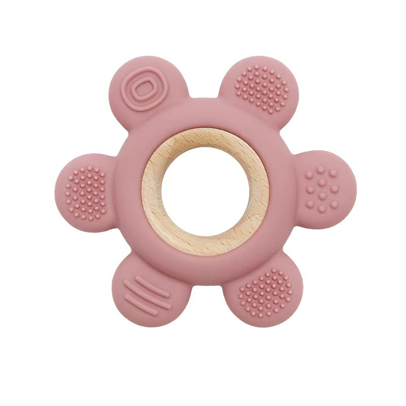 Anneau de Dentition Fleur