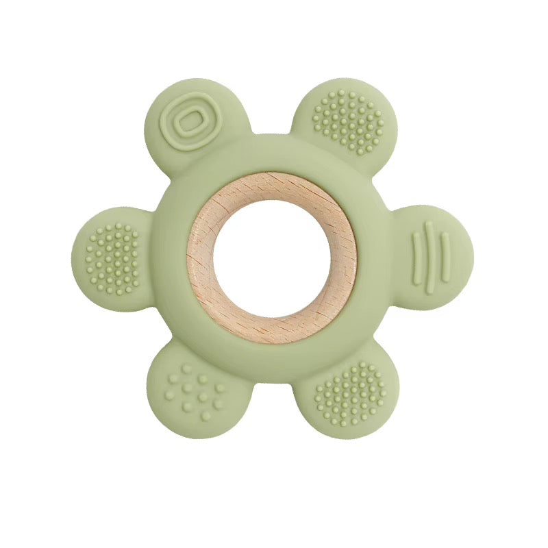 Anneau de Dentition Fleur