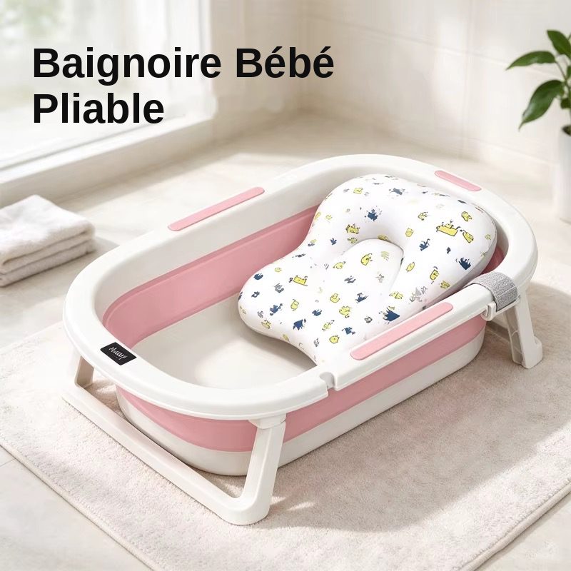 Baignoire Pliable Bébé 6 en 1 avec Thermomètre