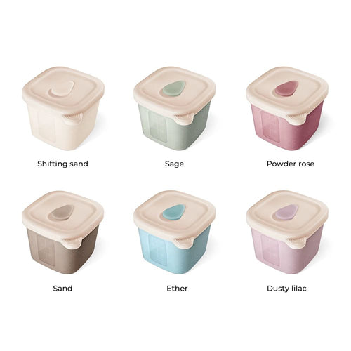 3 Pots de Conservation en Silicone Hermétique