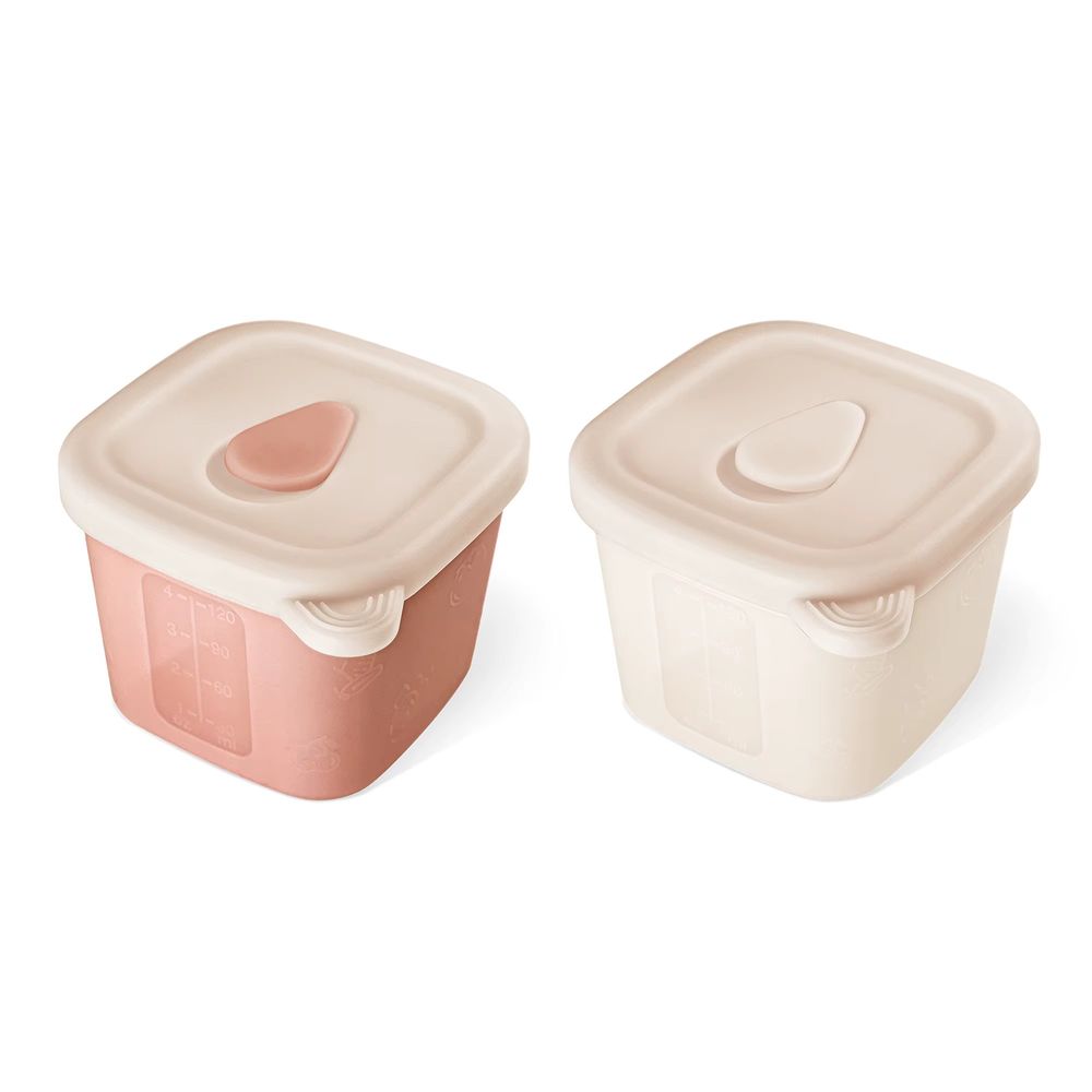 3 Pots de Conservation en Silicone Hermétique