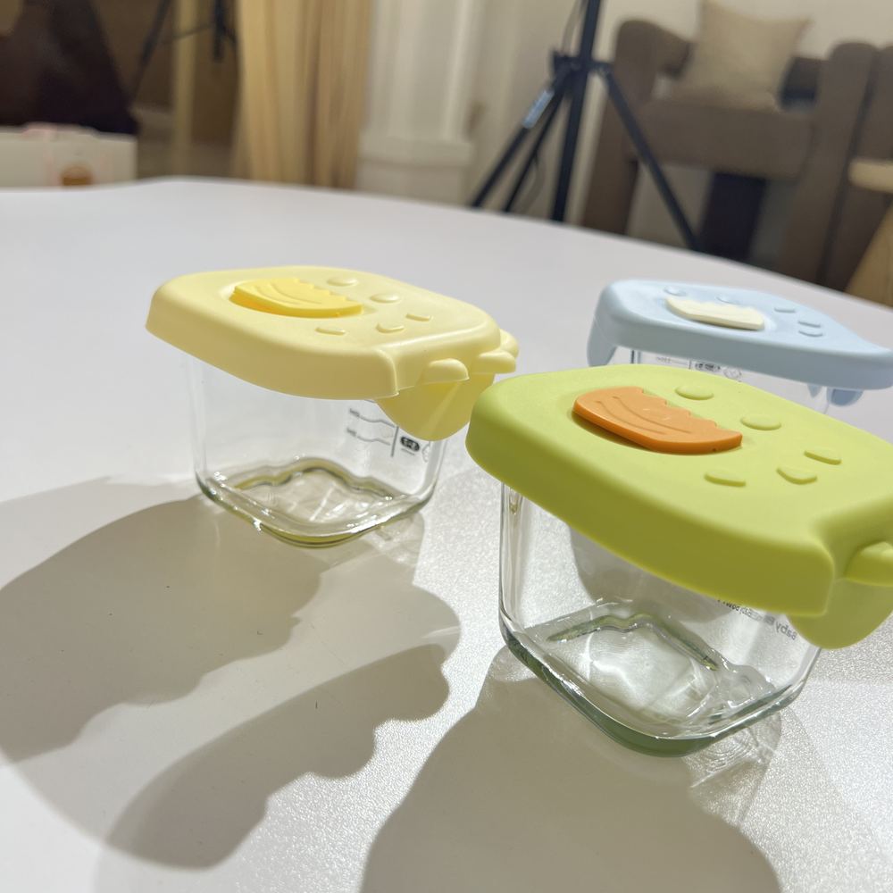 3 Pots de Conservation en Verre