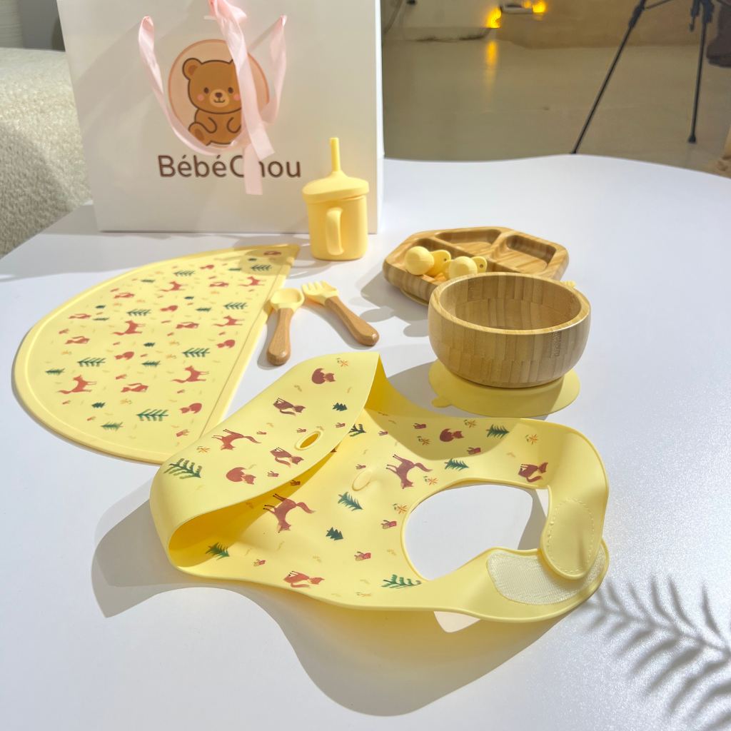 Set Repas Complet en Bambou