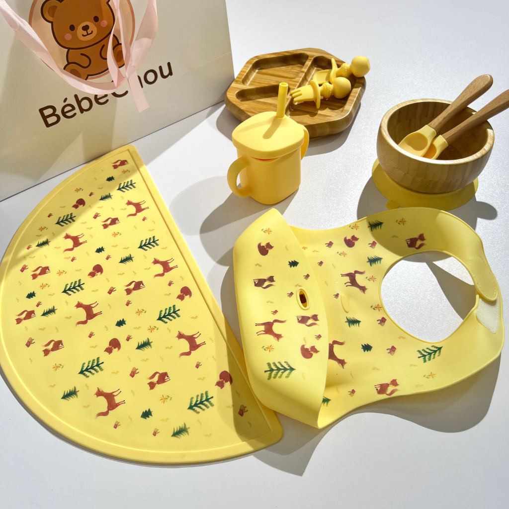 Set Repas Complet en Bambou
